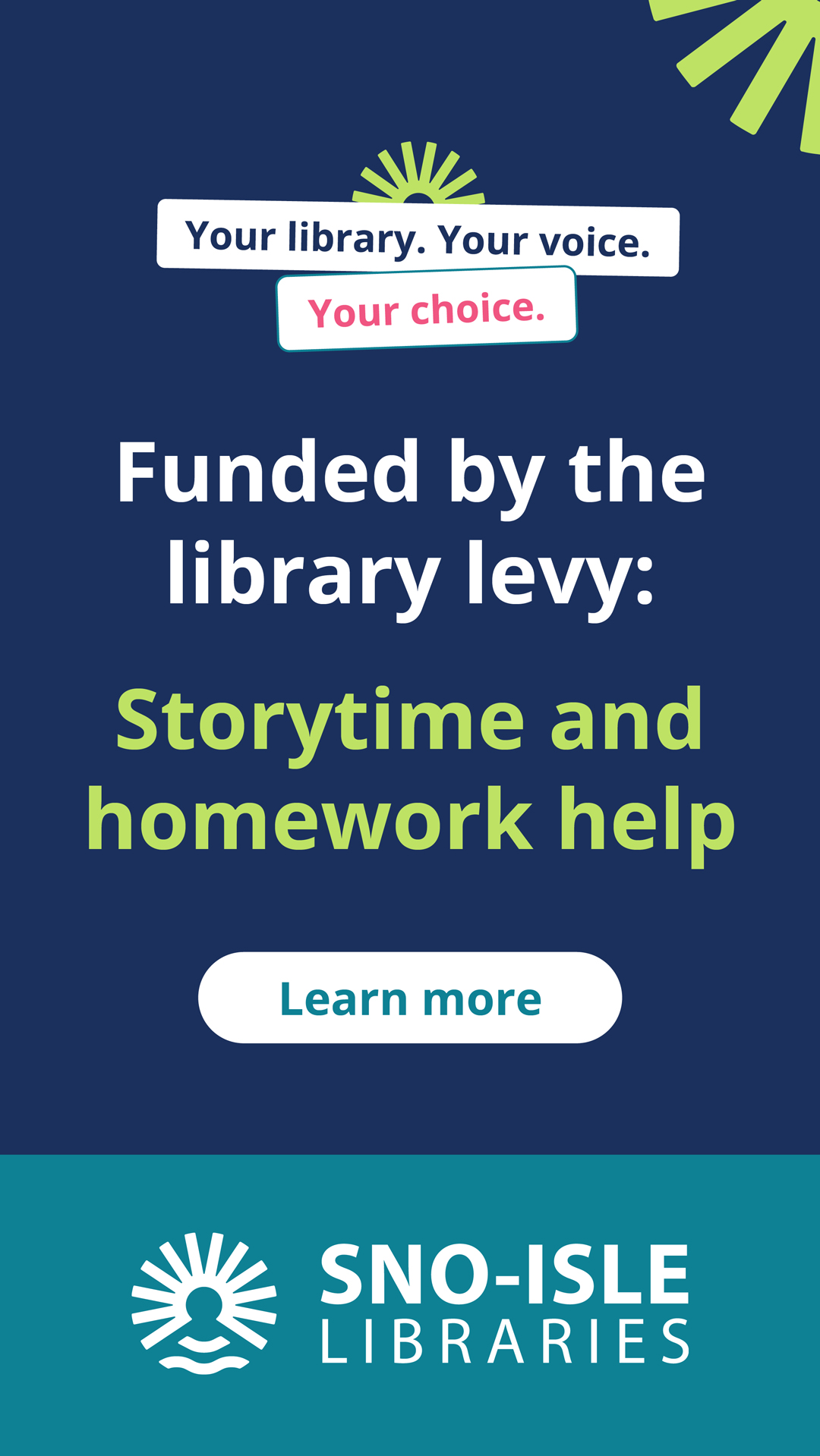 Sno-Isle Libraries Facebook ad from Jun 3, 2026