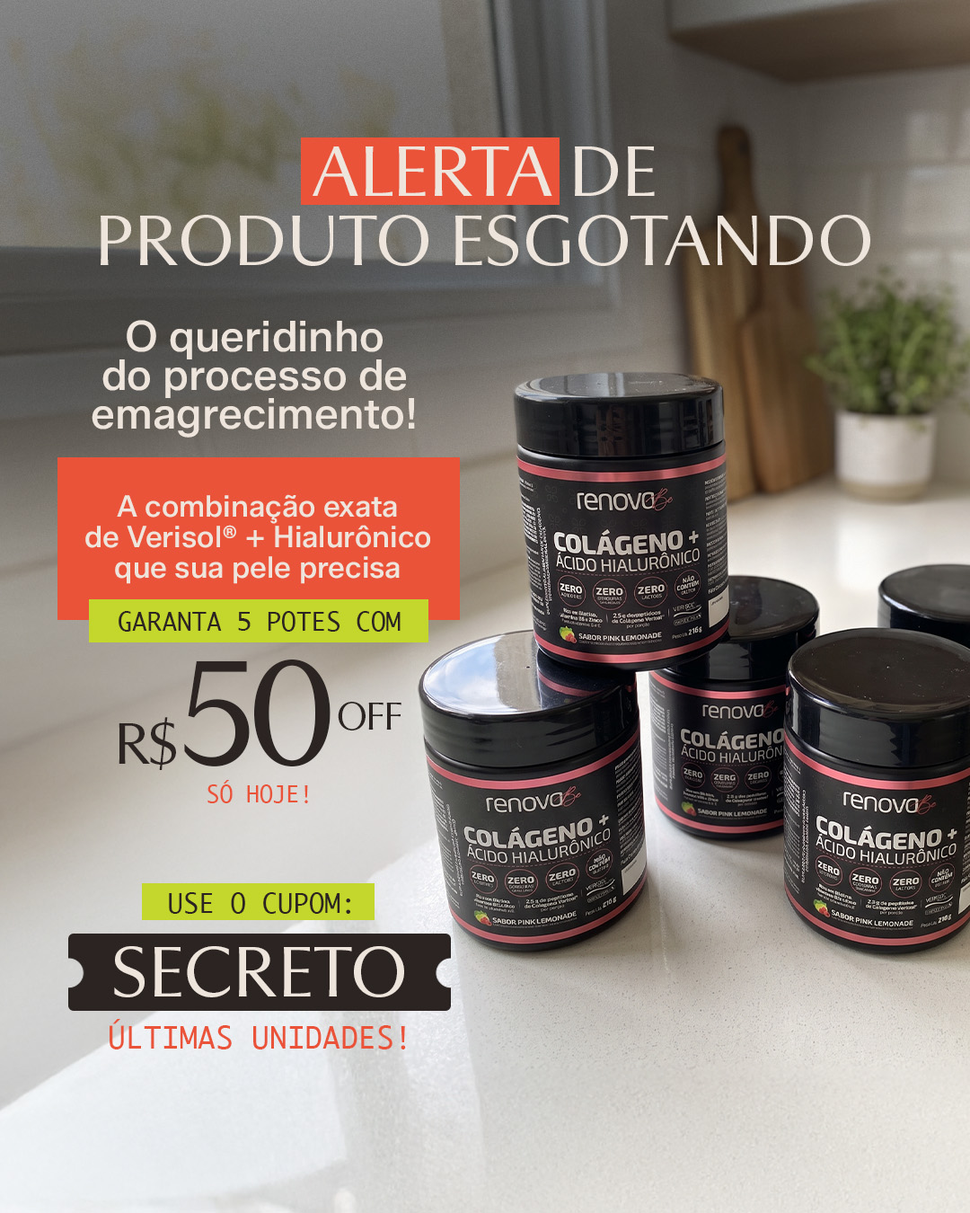 Renova Be Facebook ad: PROMOÇÃO HOJE