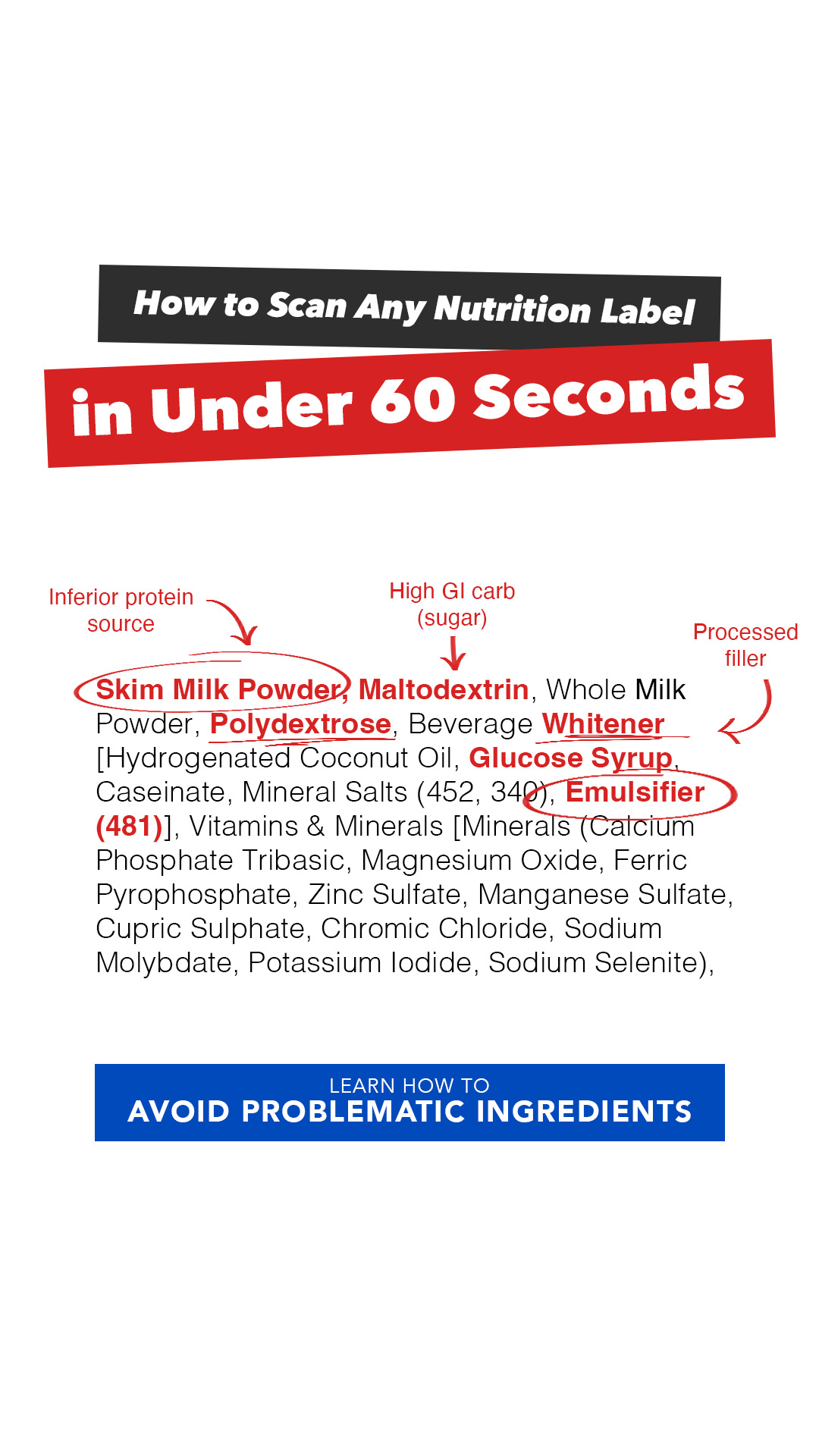 True Protein Facebook ad