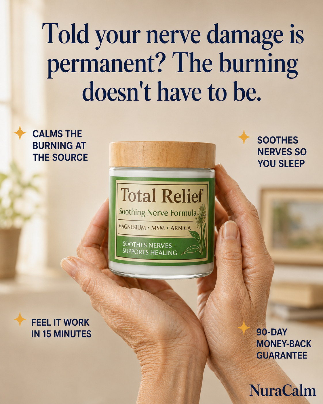 Nerve Pain Support Circle Facebook ad