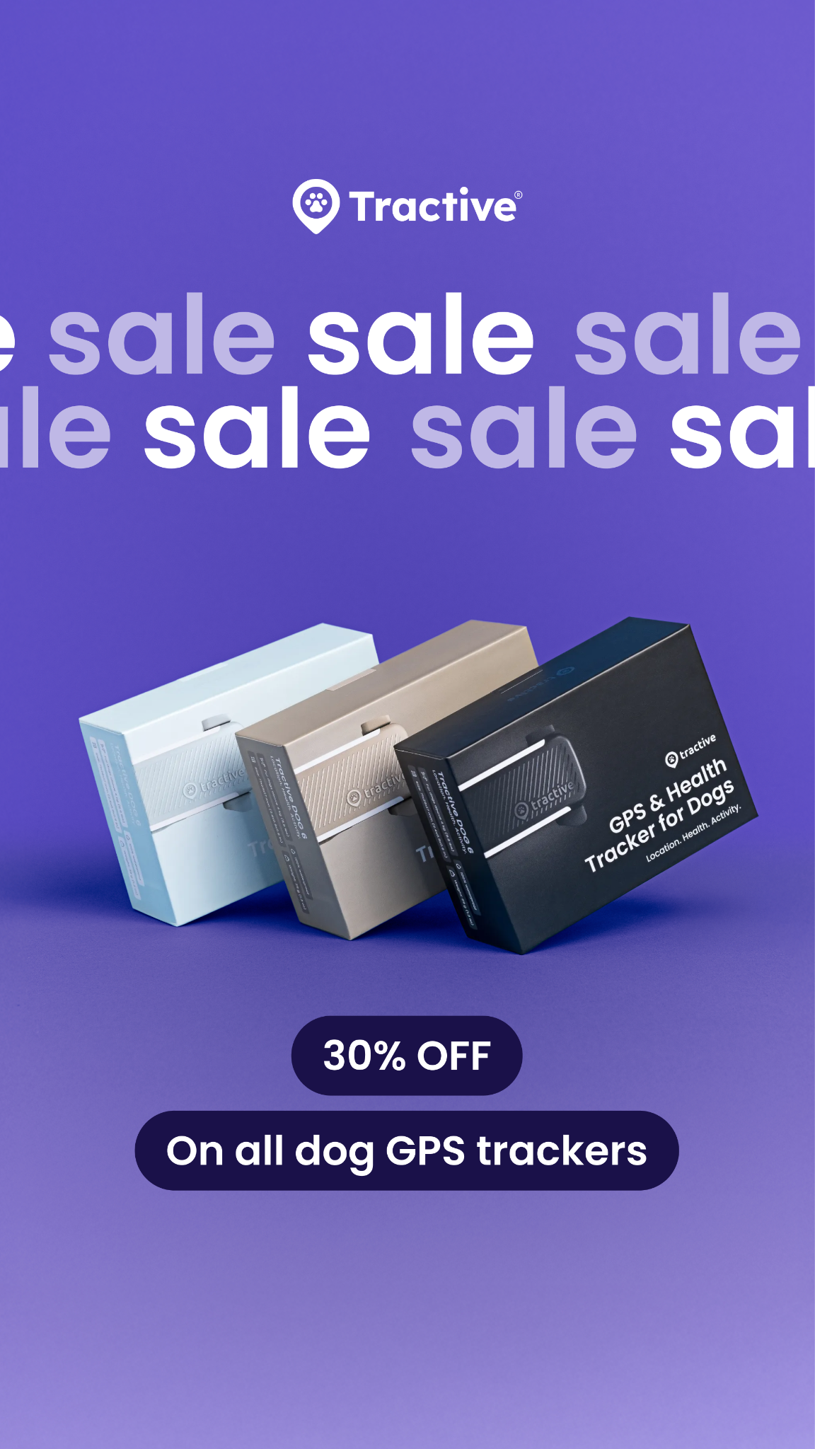 Tractive Facebook ad