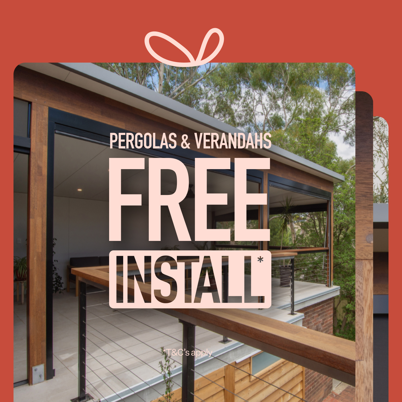 Australian Outdoor Living Facebook ad: One less cost. One better summer.