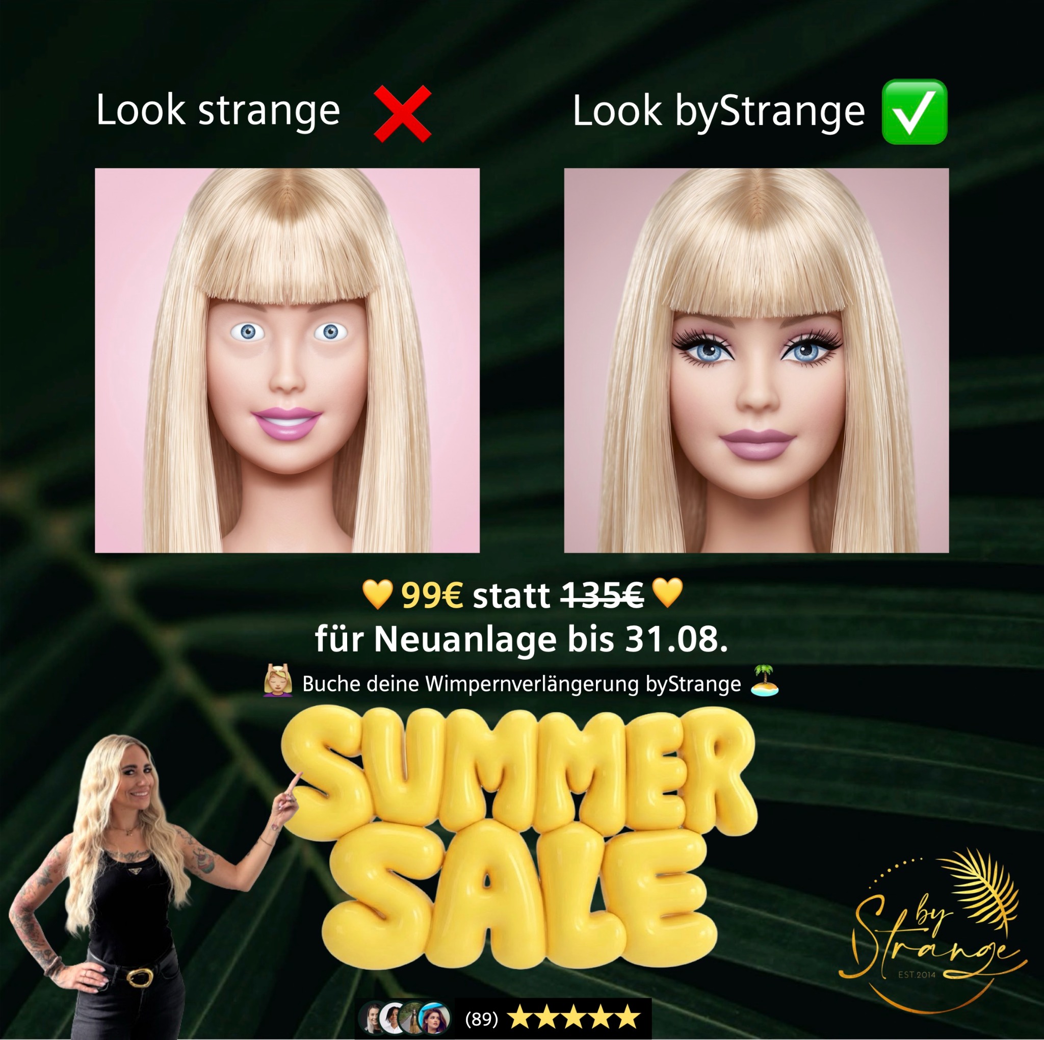 Mrs.Strange Facebook ad from Aug 1, 2026
