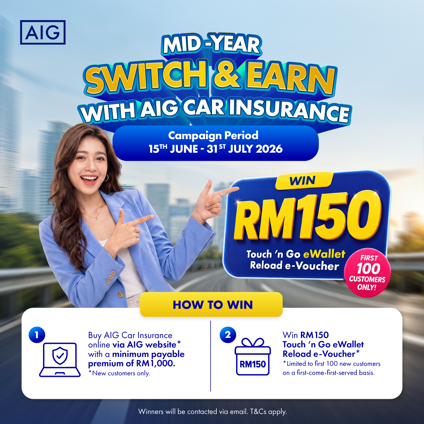 AIG Facebook ad