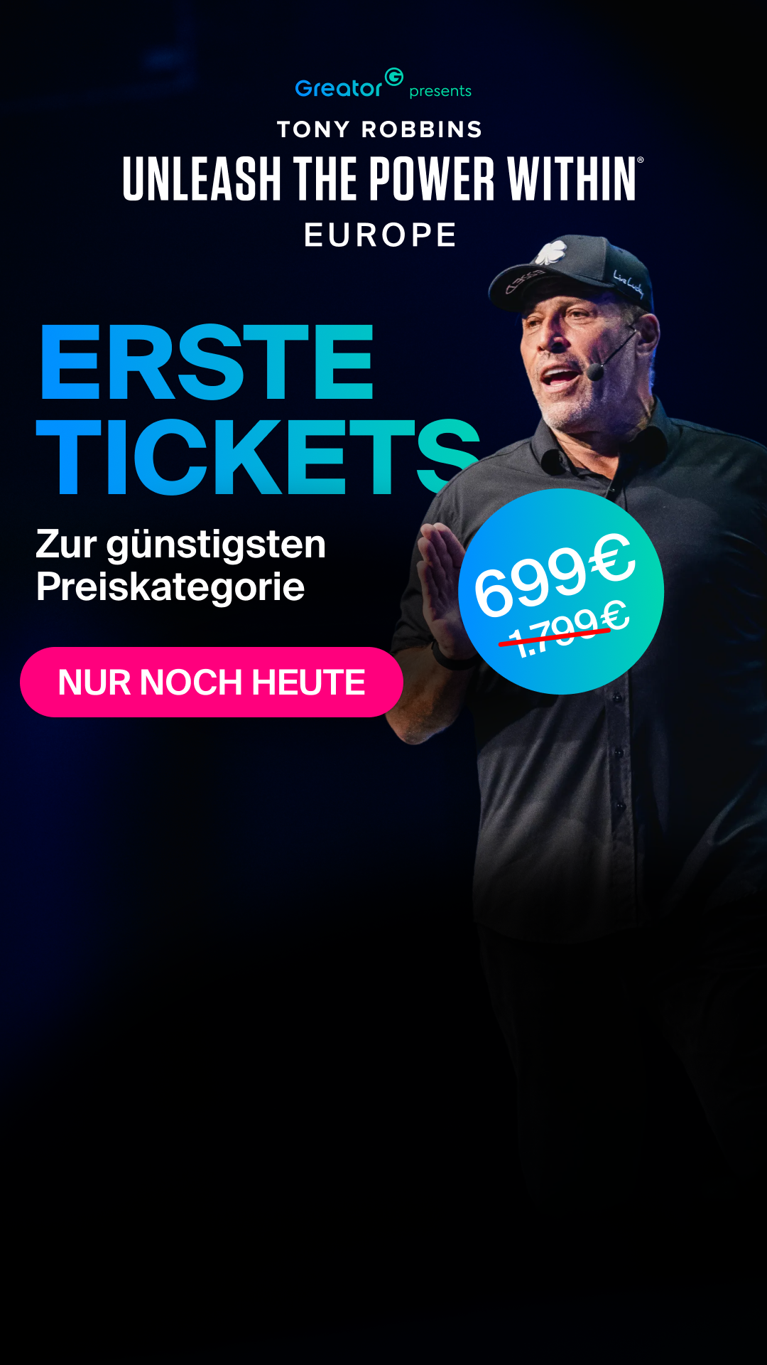 Greator Facebook ad
