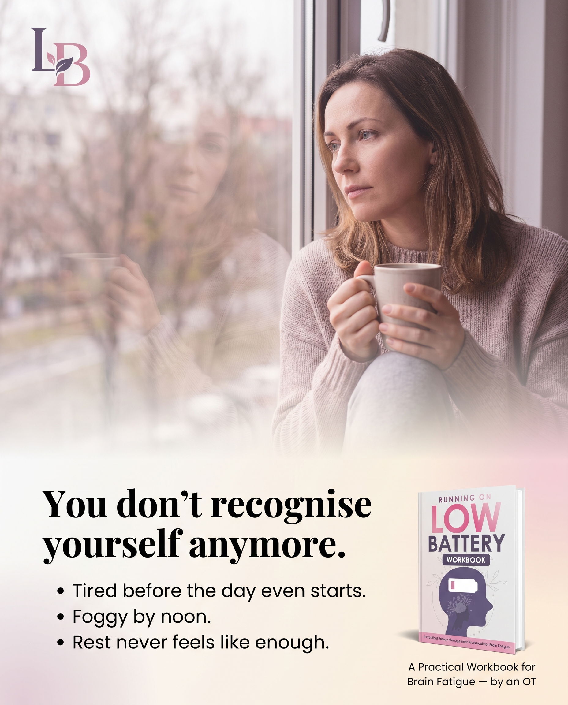 Running on Low Battery Facebook ad: Don't recognise yourself anymore?