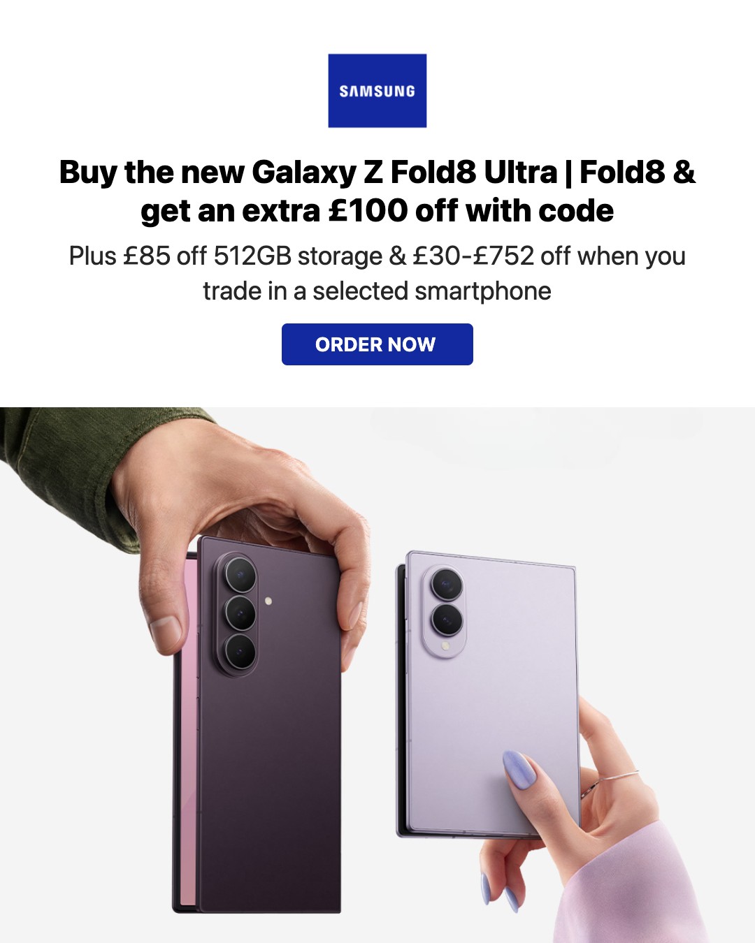 Everything Discounts Facebook ad: £100 when you checkout with PayPal using code.