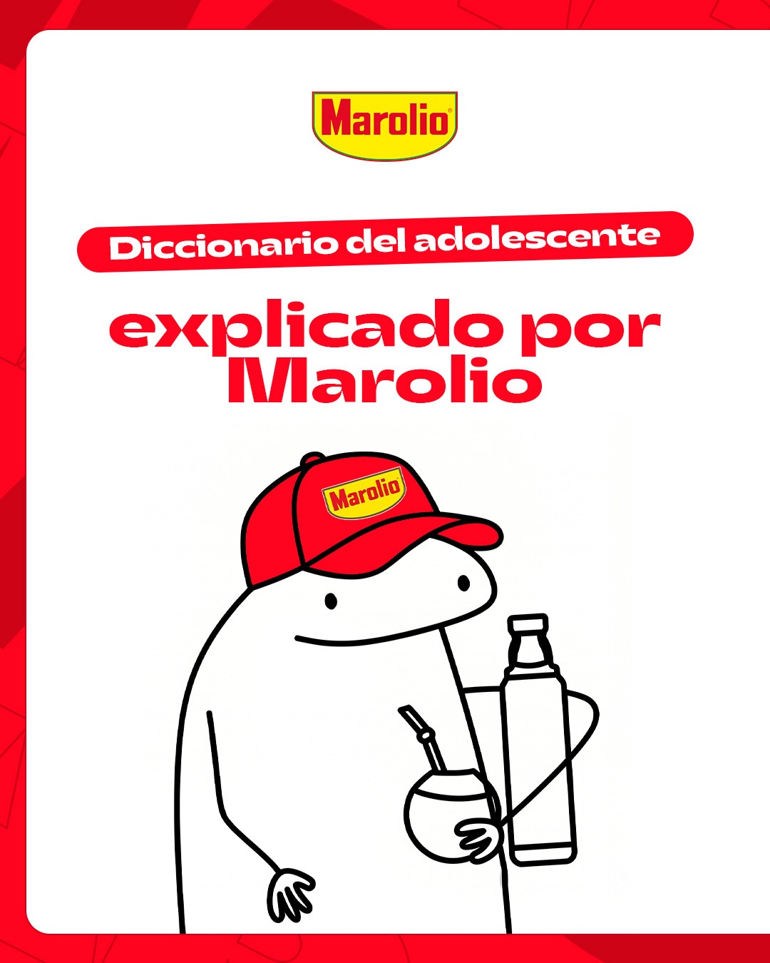 Marolio Facebook ad: Todos tenemos cerca a alguien que dice cosas…