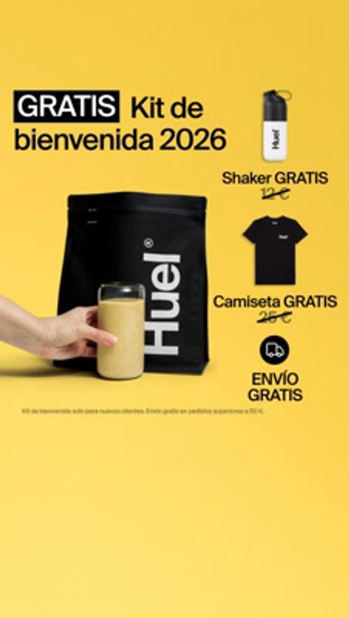 Huel Facebook ad: ¿Te tocan varias reuniones seguidas? Déjanos la comida a…