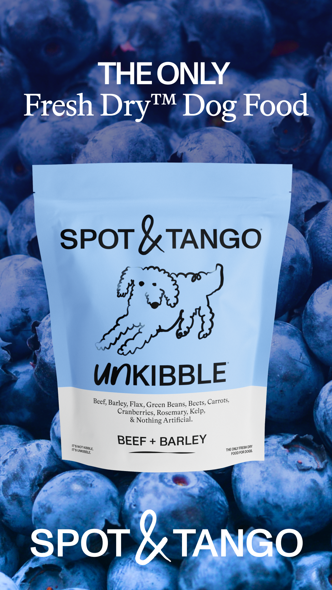Spot and Tango Facebook ad