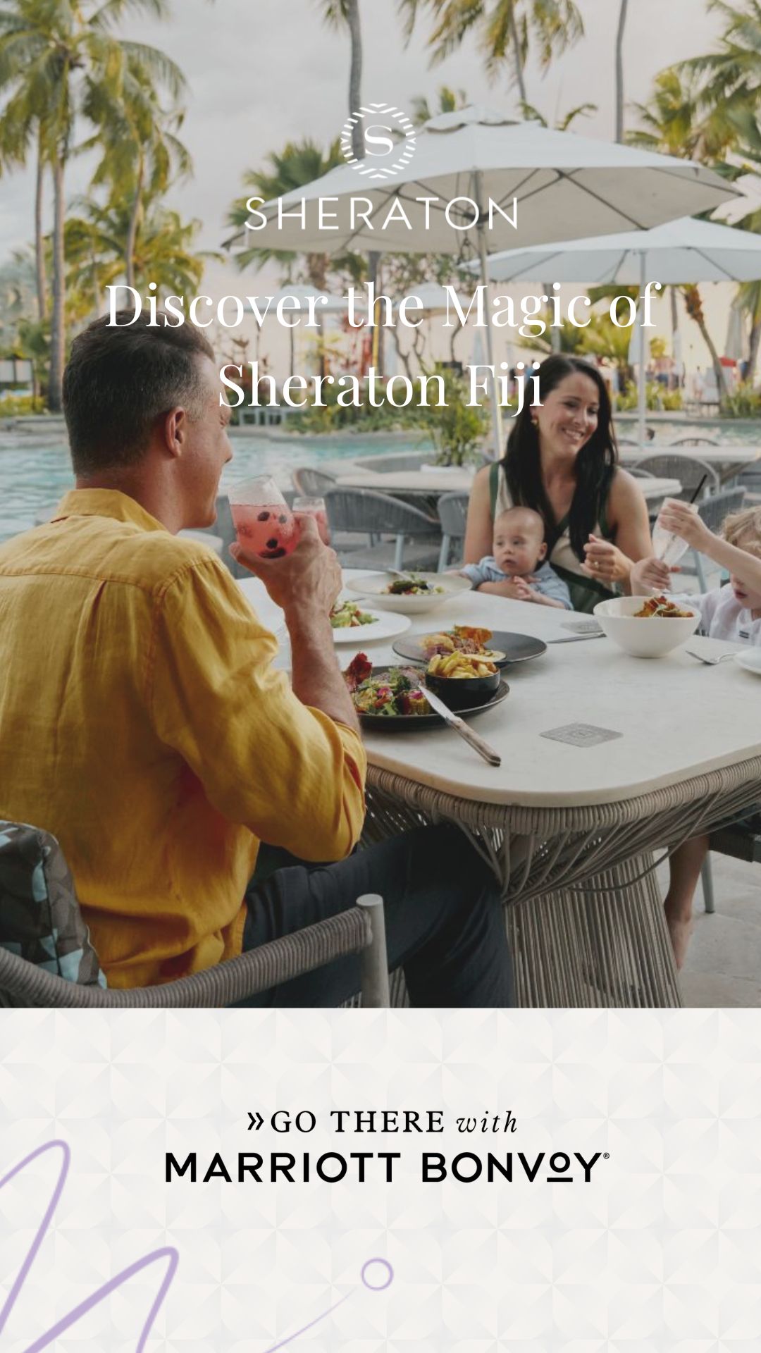 Sheraton Fiji Golf & Beach Resort Facebook ad