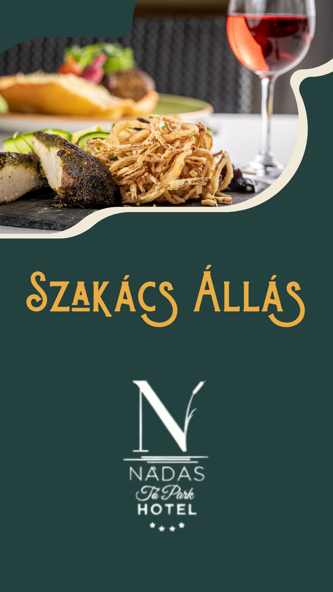 Nádas Pihenőpark és étterem Facebook ad
