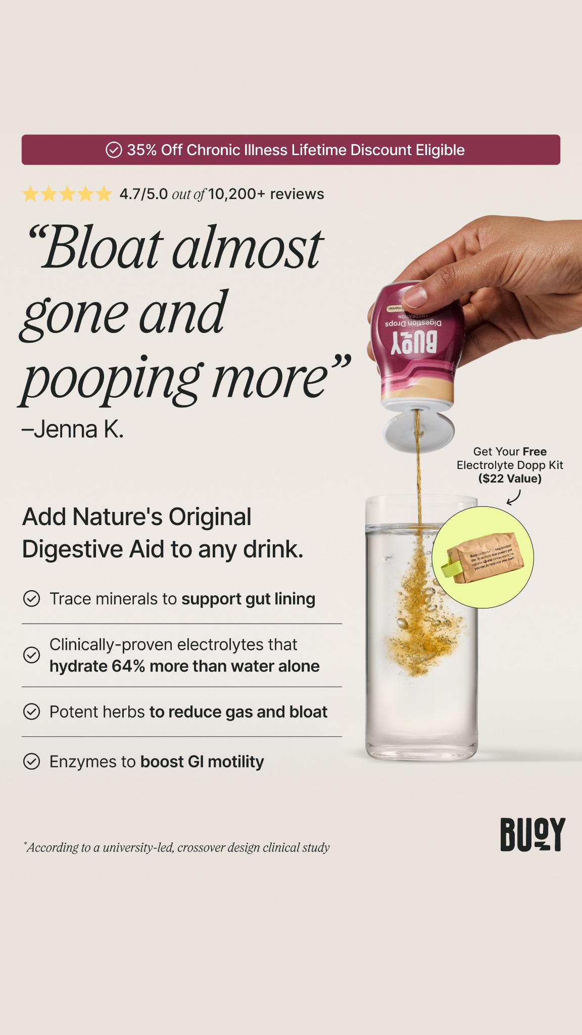 Buoy Facebook ad