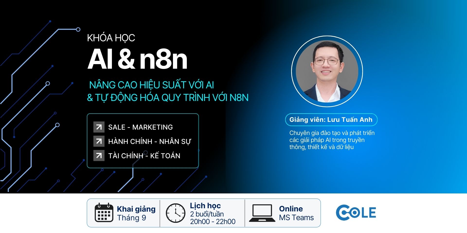 Trí tuệ nhân tạo AI & No code ứng dụng Facebook ad: TUYỂN SINH KHÓA HỌC AI ỨNG DỤNG &…