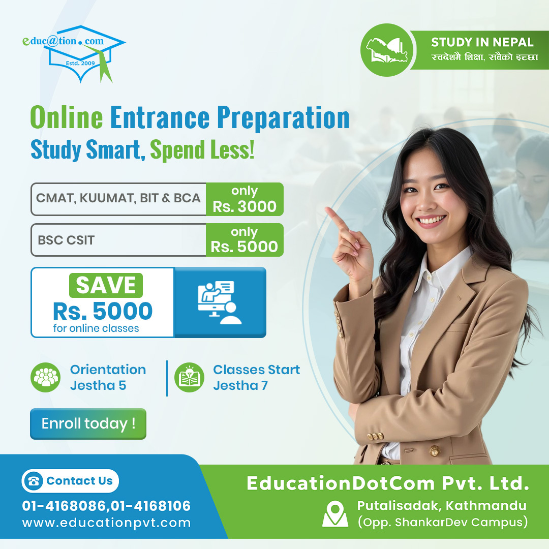 education.com Pvt Ltd Facebook ad: ๐๐ญ๐ฎ๐๐ฒ ๐๐ฆ๐๐ซ๐ญ, ๐๐ฉ๐๐ง๐ ๐๐๐ฌ๐ฌ!