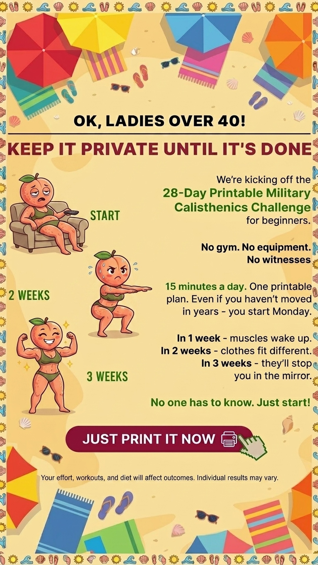 Warrior Workouts Facebook ad: Start Transformation Now!