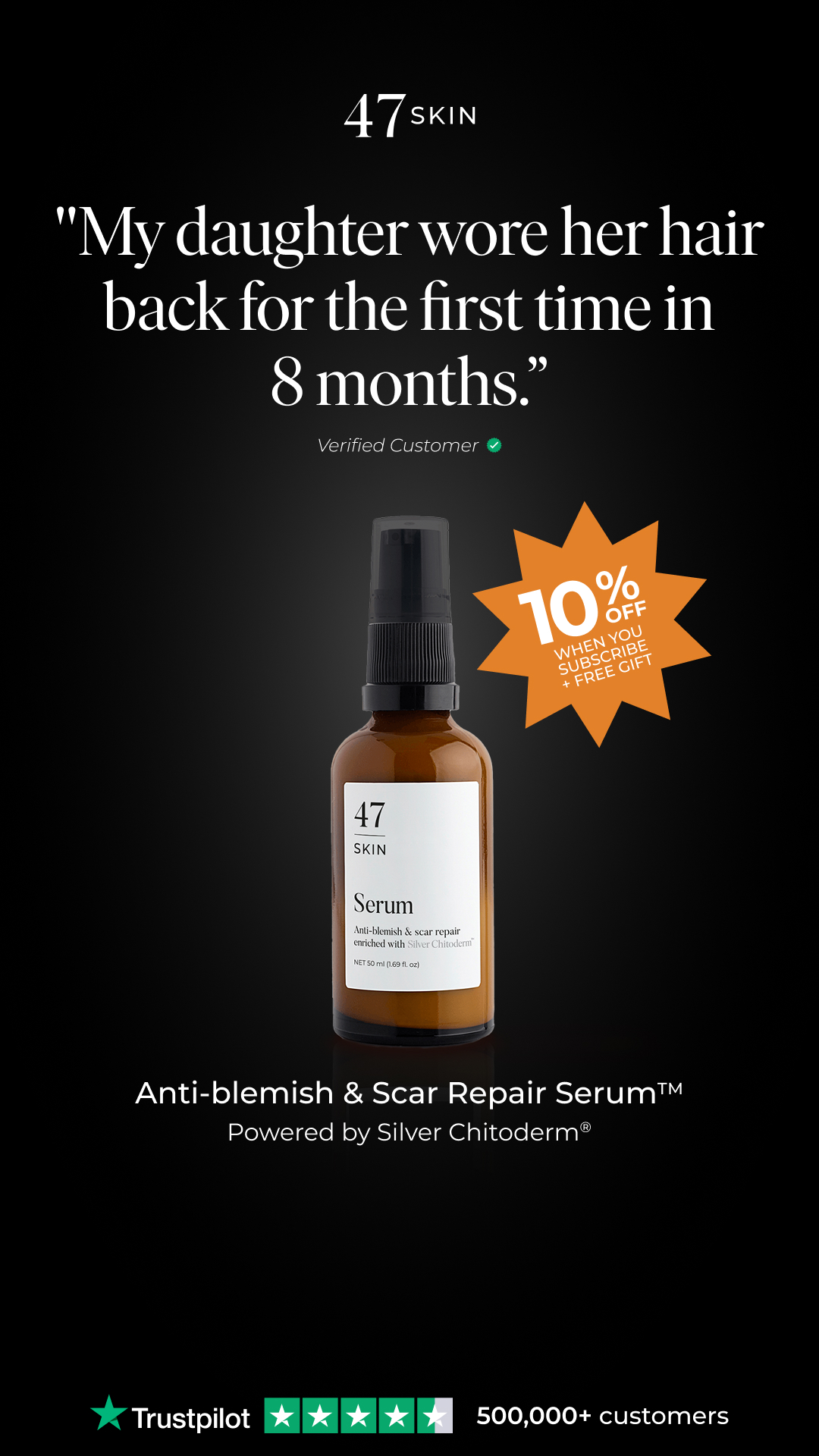 47Skin Facebook ad