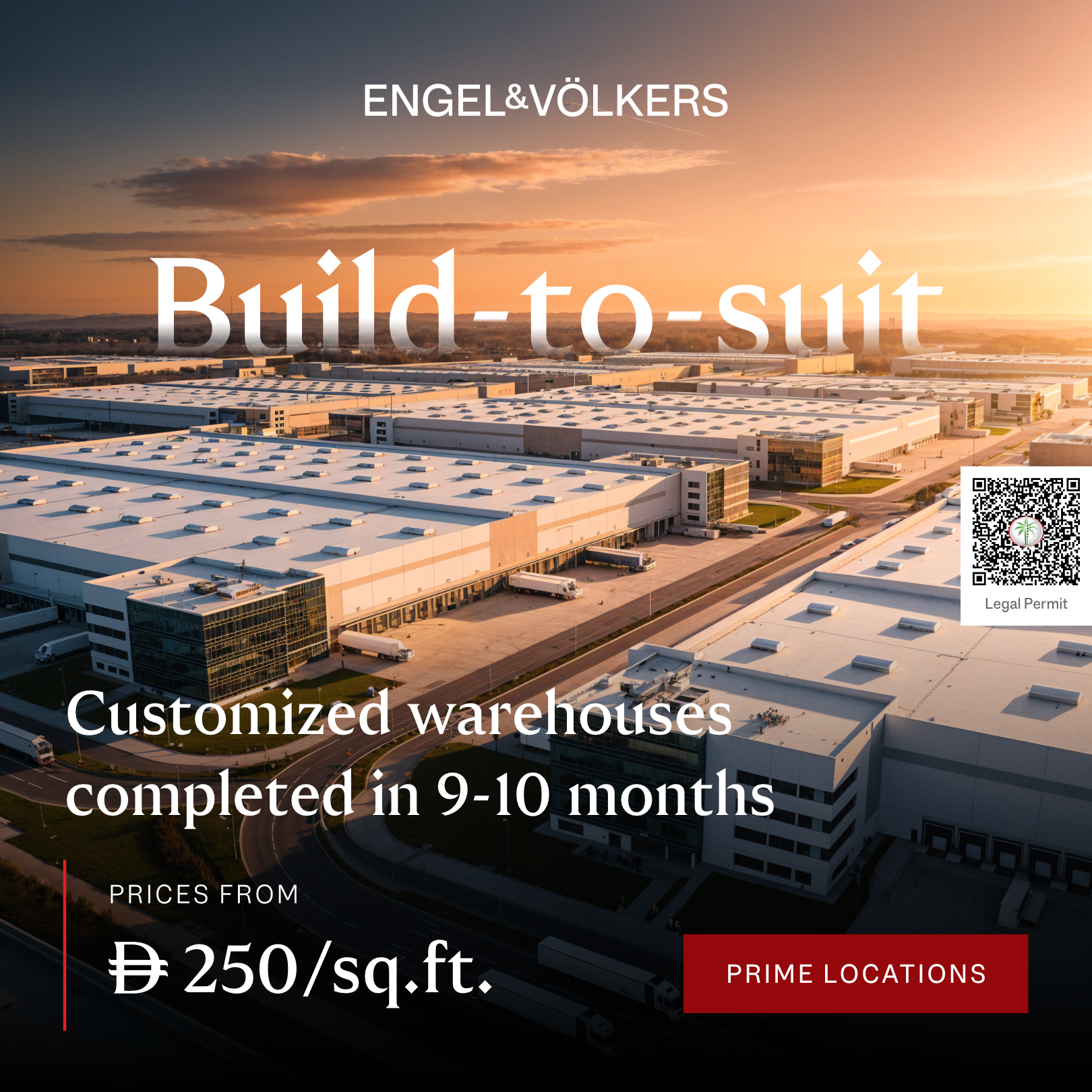 Engel & Völkers Commercial Middle East Facebook ad