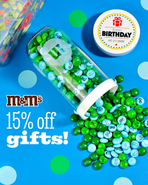 M&M'S USA Facebook ad