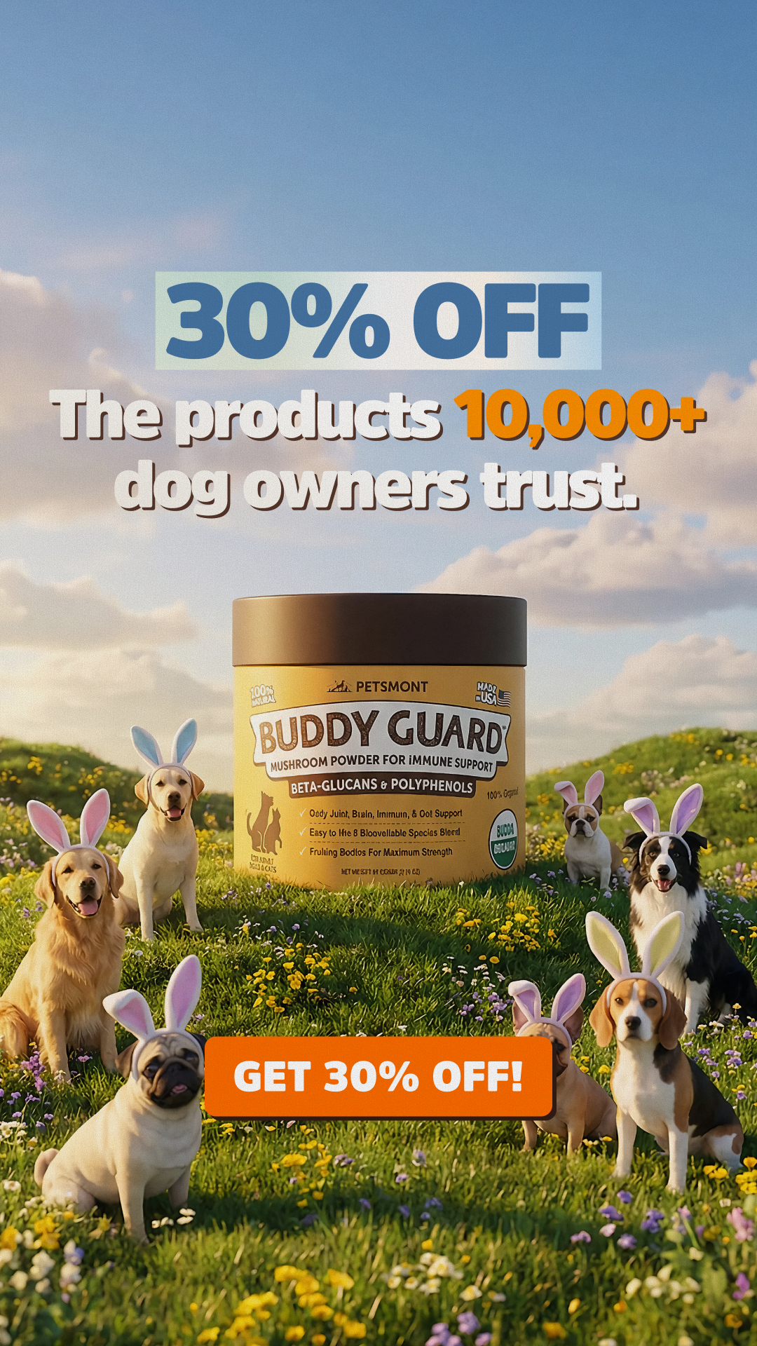 Well Pup Life Facebook ad