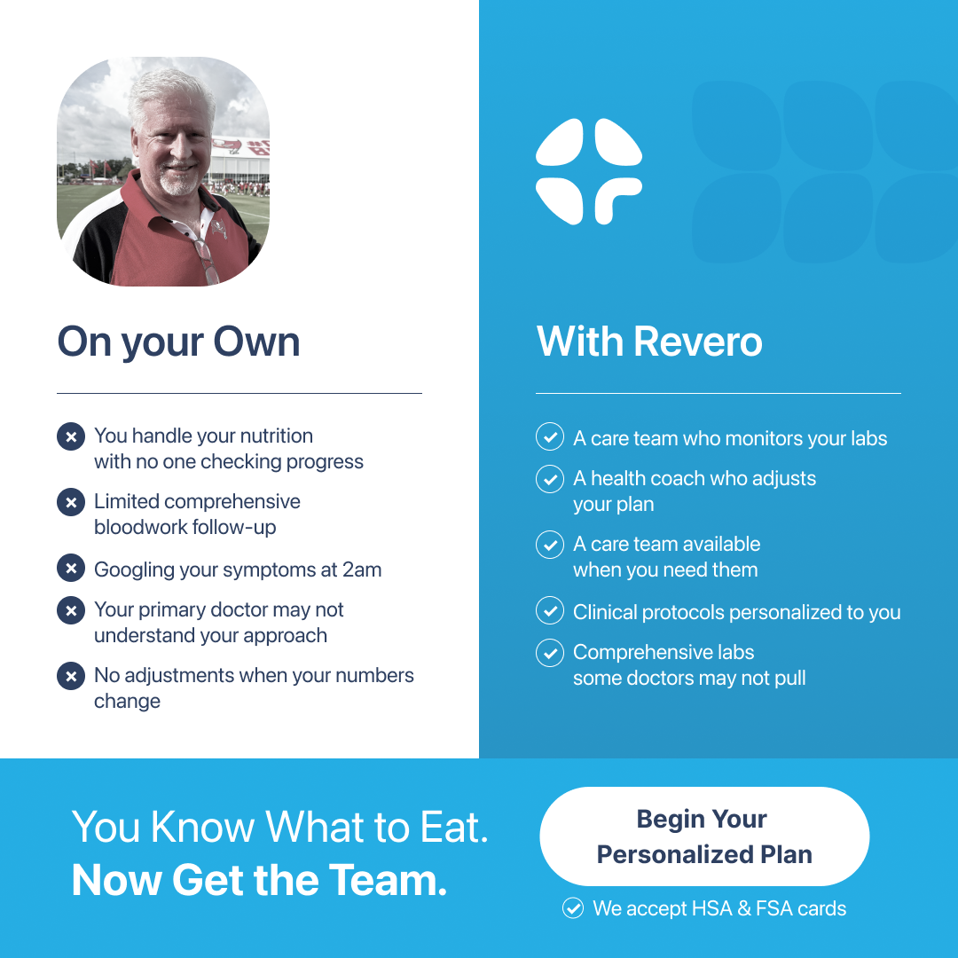 Revero Inc Facebook ad from Feb 20, 2026