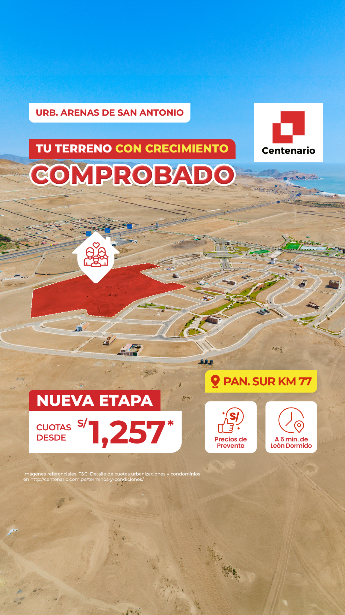 Centenario Urbanizaciones Facebook ad