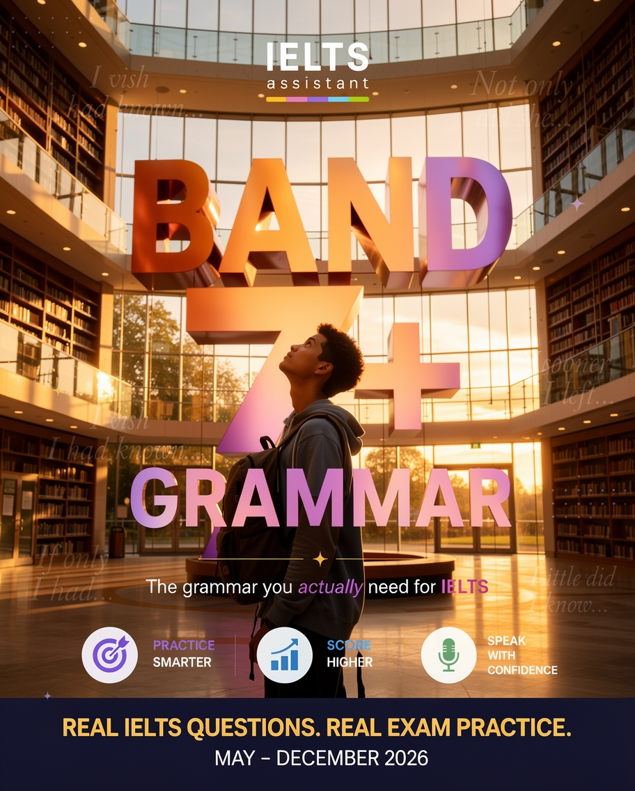 IELTS Preparation Assistant Facebook ad