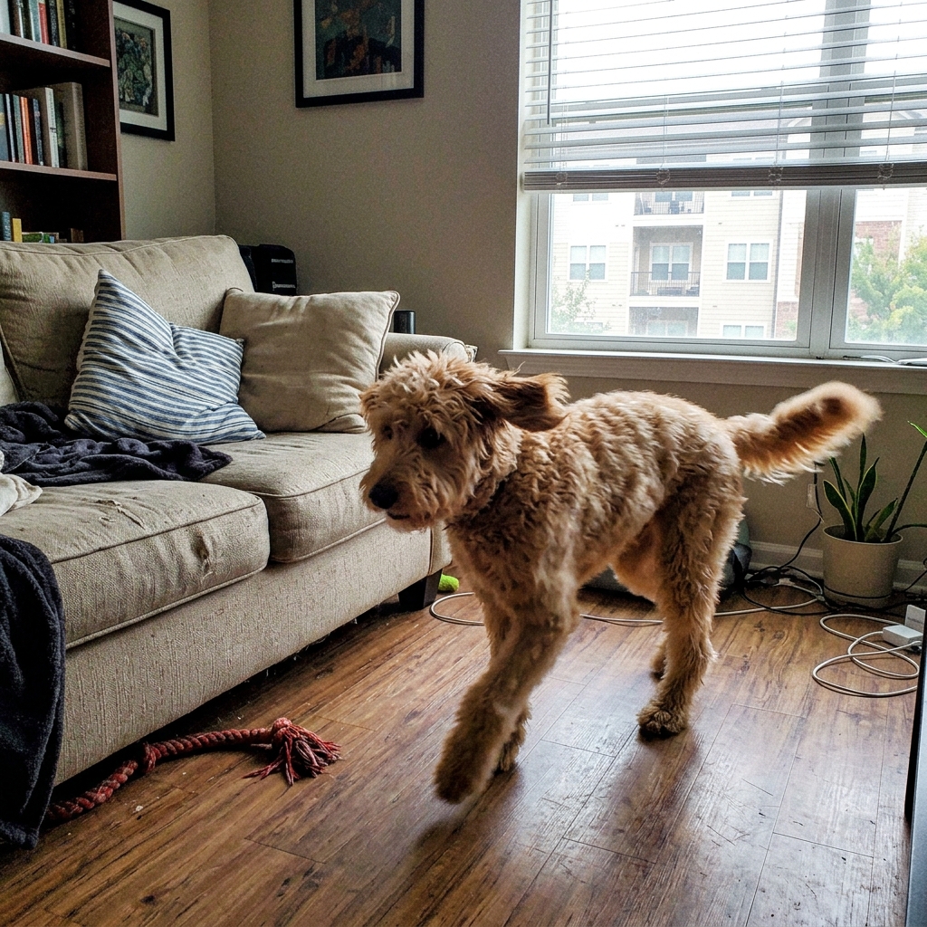 Nancy Nichols Facebook ad: I Watched My Dog Suffer From My Desk