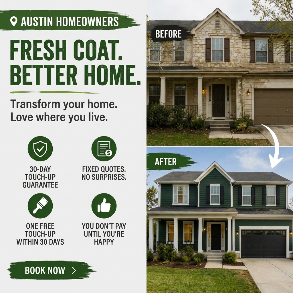 A Cut Above Paint Co. Facebook ad: Cheap paint saves money… until it doesn’t.
