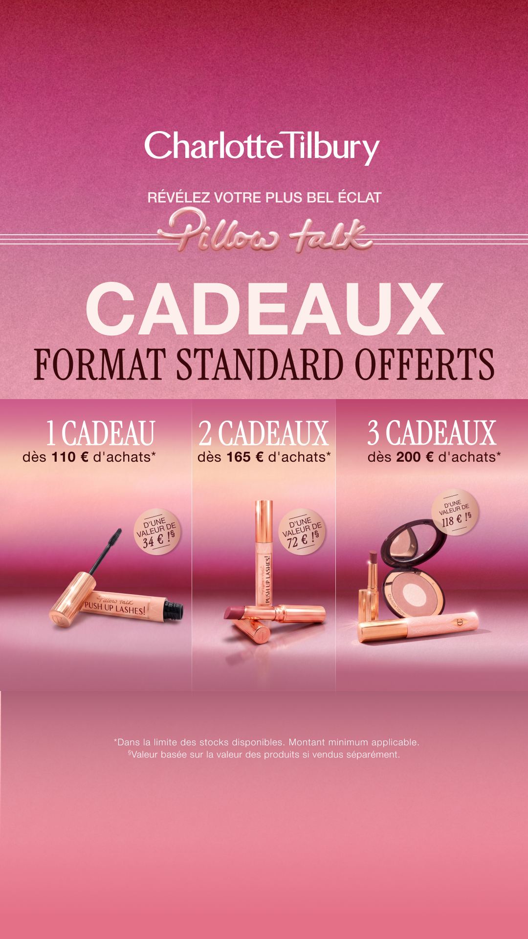 Charlotte Tilbury Facebook ad
