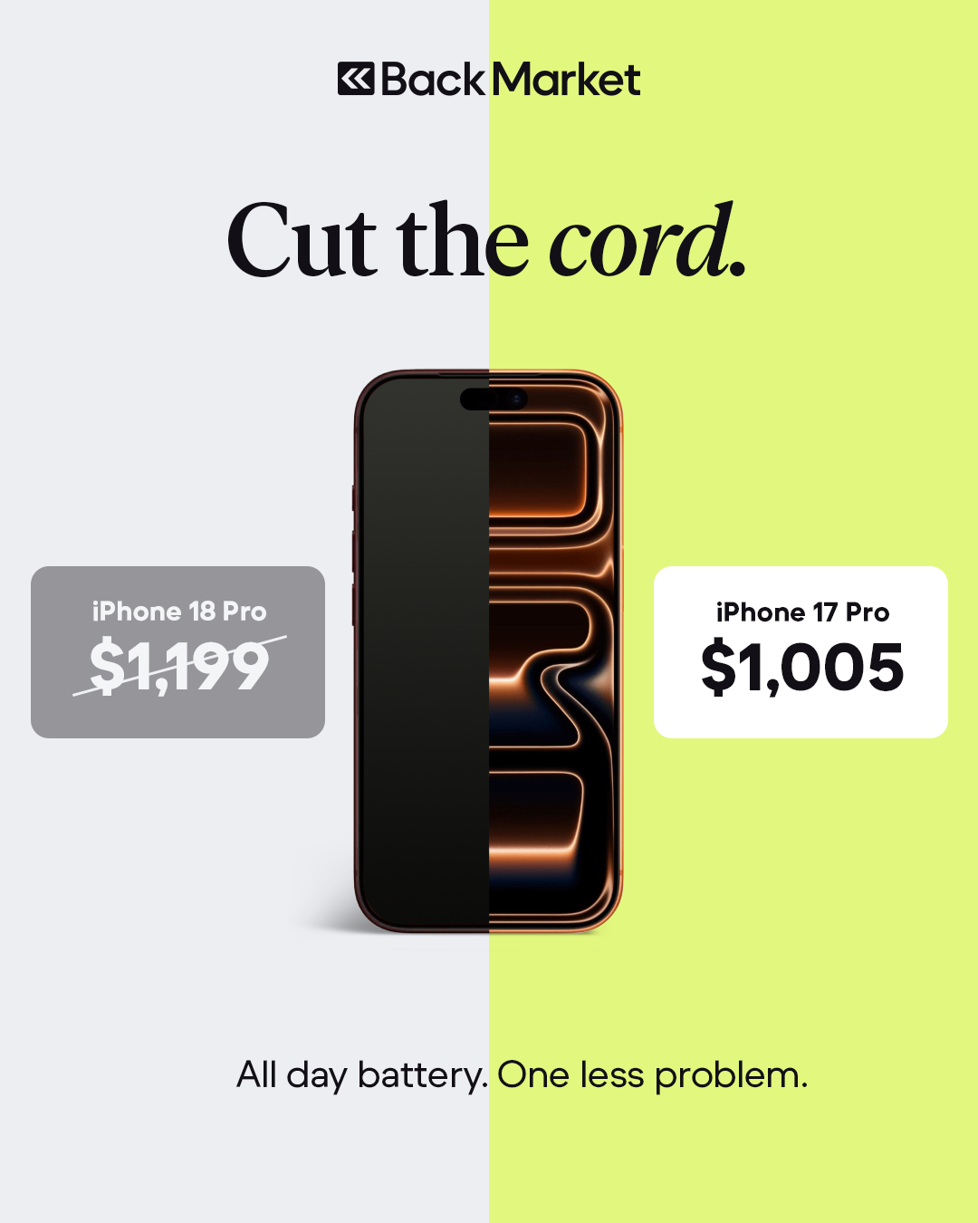 Back Market Facebook ad