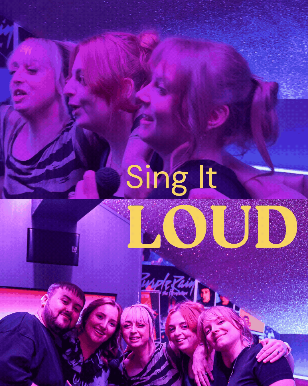 Baha Bowness Facebook ad: Sing loud this summer.