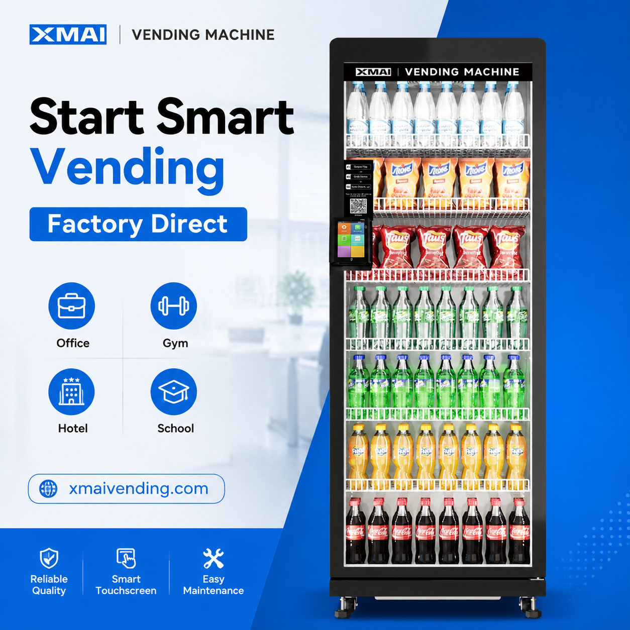 XMAI Vending Facebook ad