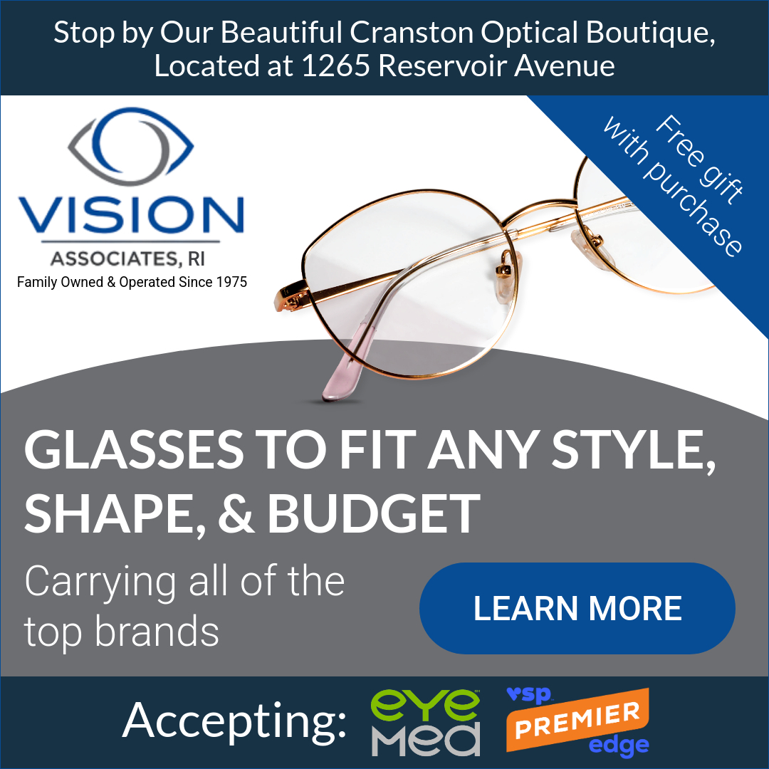 Vision Associates Inc. Facebook ad: See Clearly, Look Great