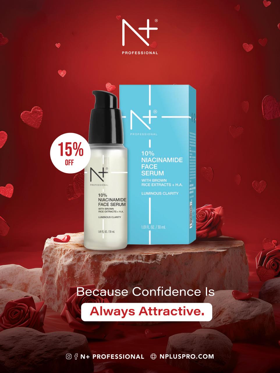 N+ Professional Facebook ad: Gently removes sun-induced tan & pigmentation while…