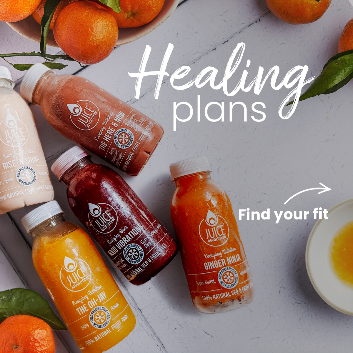 Juice Revolution Facebook ad