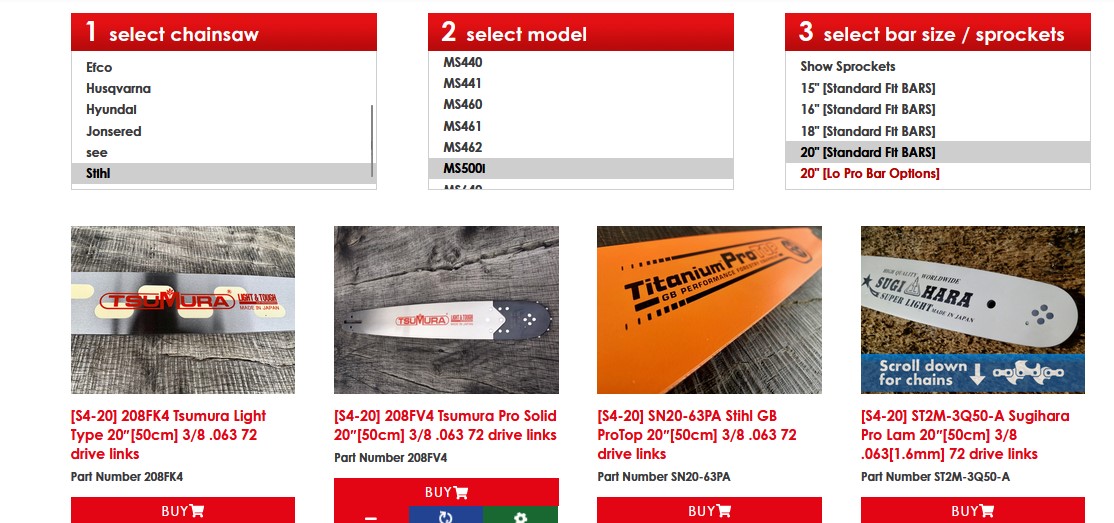 Chainsawbars Facebook ad: Chainsawbars - Largest Range of Bars and Chains…