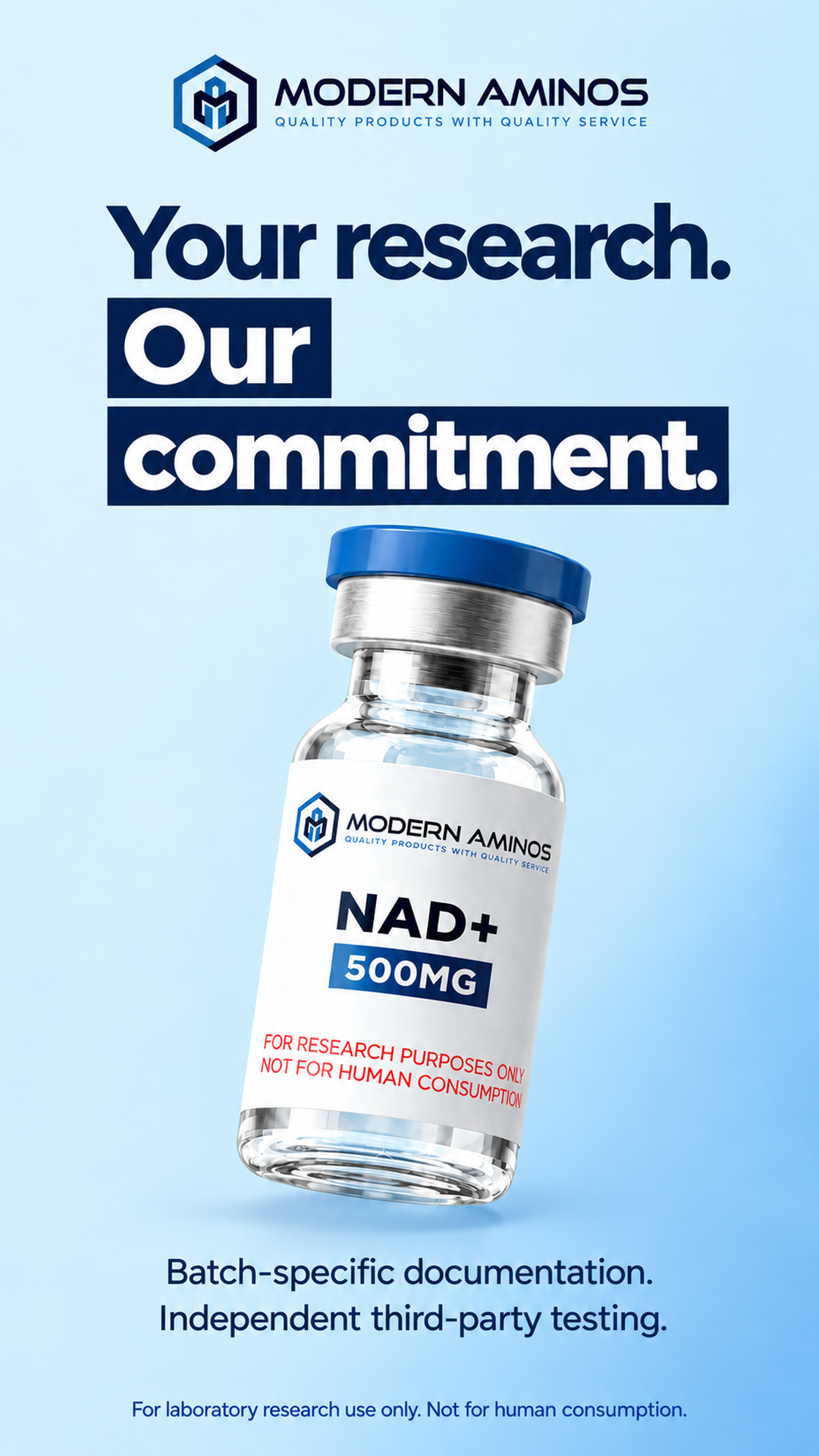 Modern Aminos Facebook ad