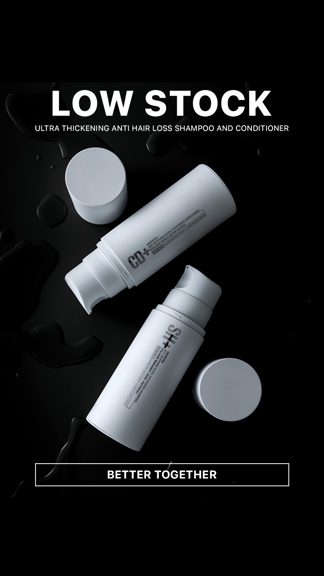 PATRICKS Facebook ad: 2-Step Hair Growth Routine