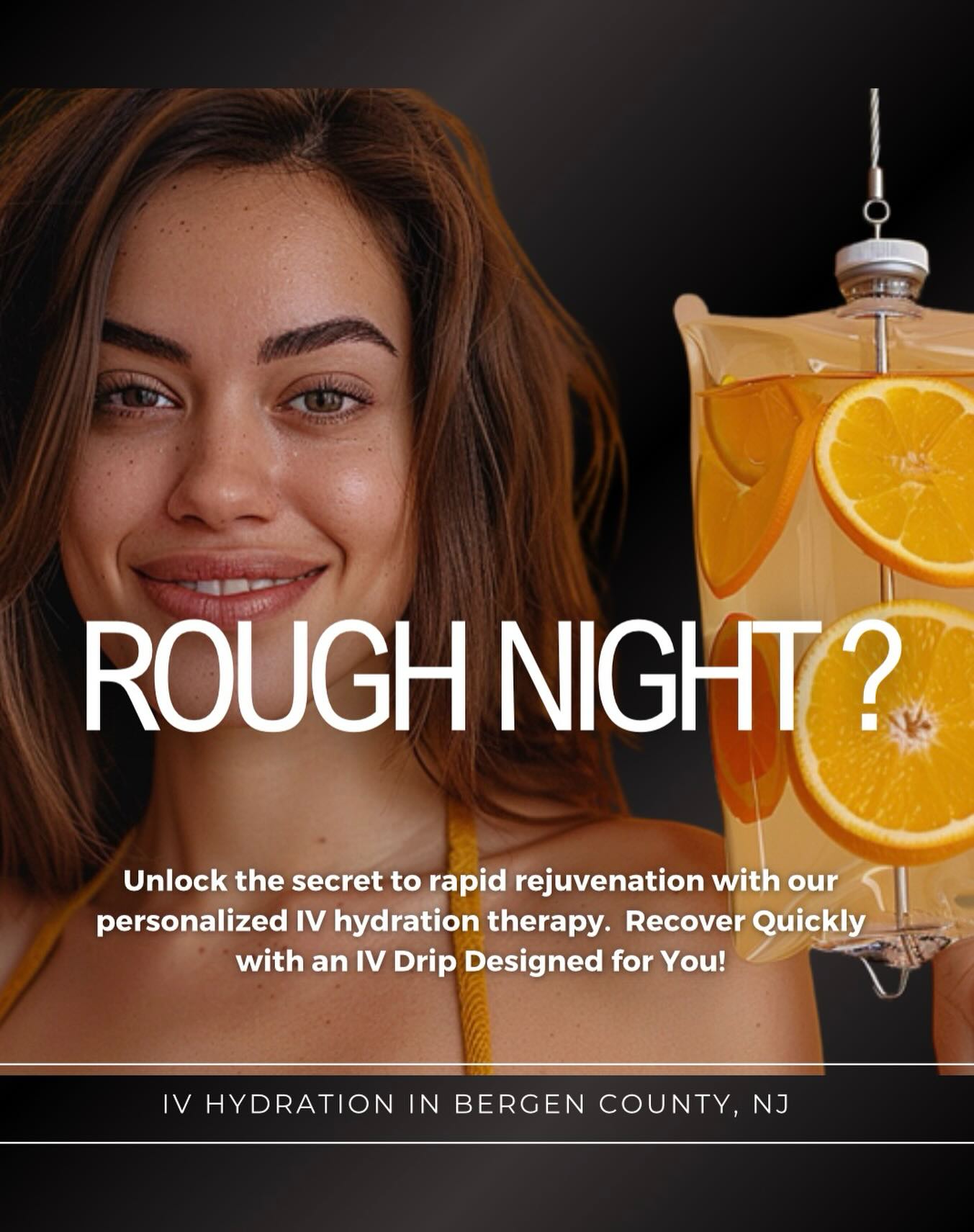 theivgirlnj Facebook ad: Rough night? We don’t judge… we hydrate.
