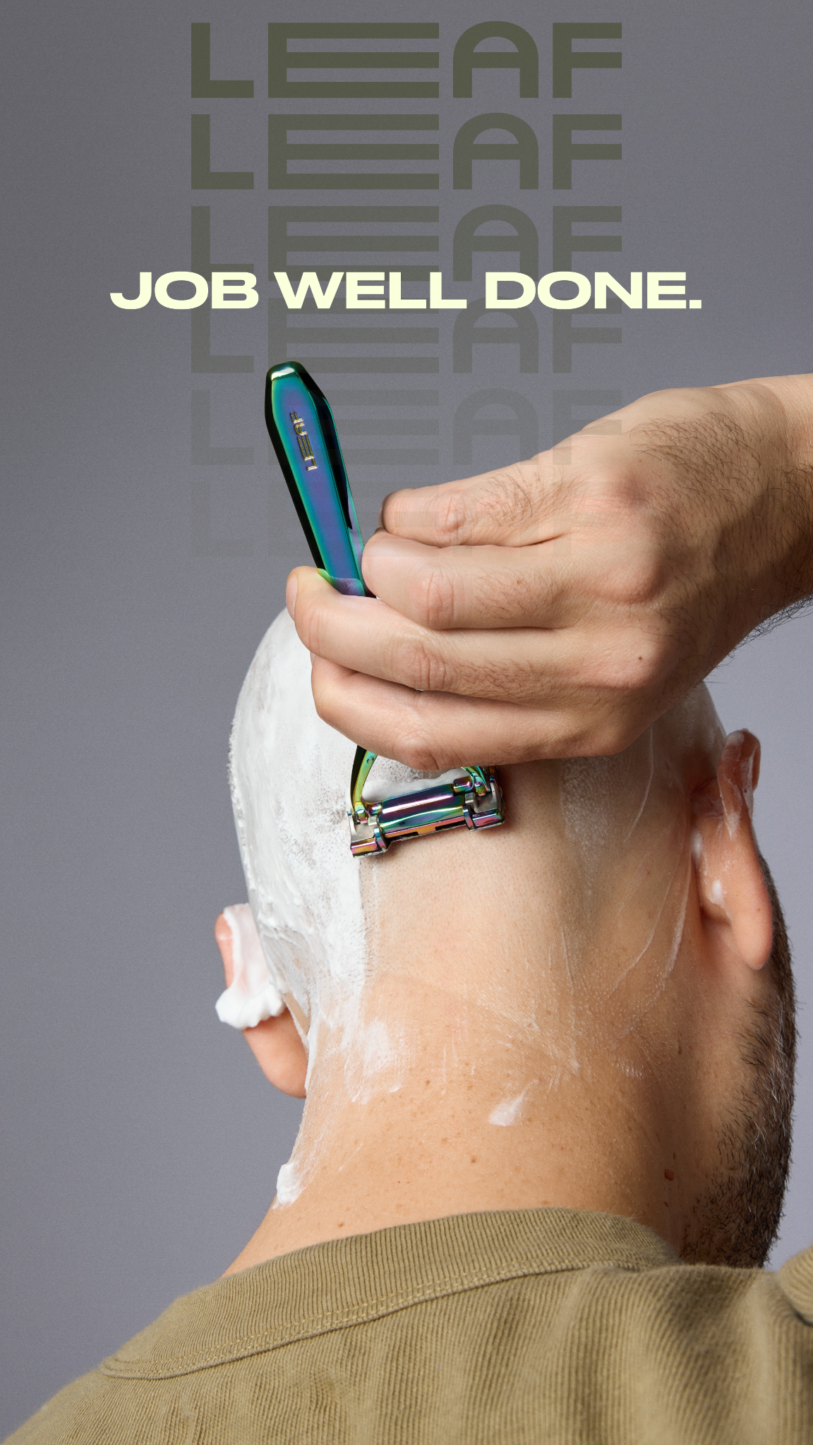 Leaf Shave Facebook ad
