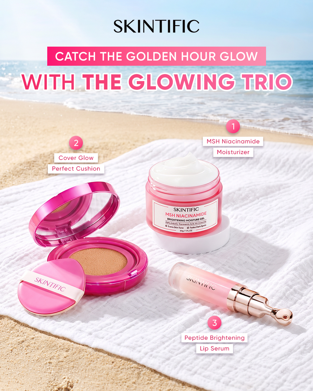 SkintificShop Facebook ad
