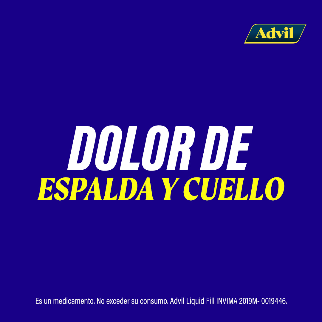 Advil Colombia Facebook ad: Ese momento te atormentará para siempre.