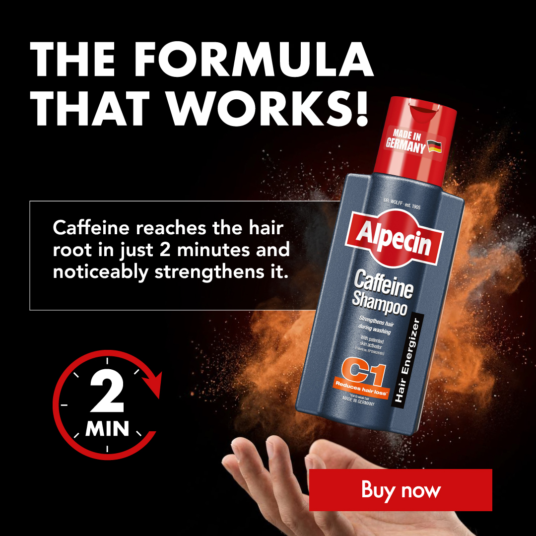 Alpecin Facebook ad