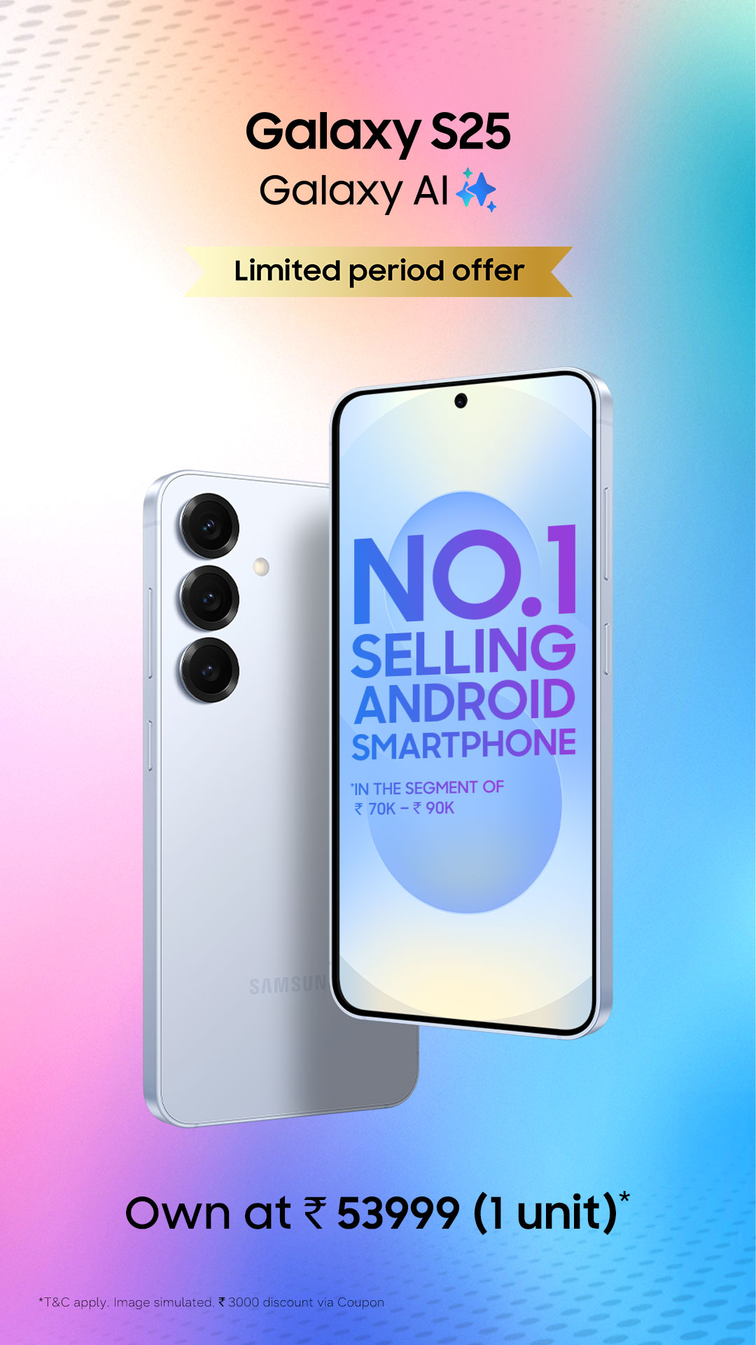 Samsung Facebook ad