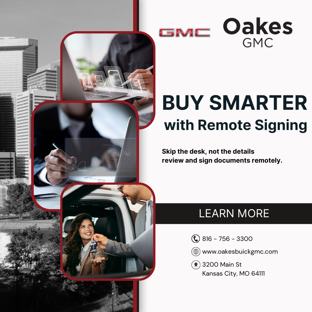 Oakes GMC Facebook ad
