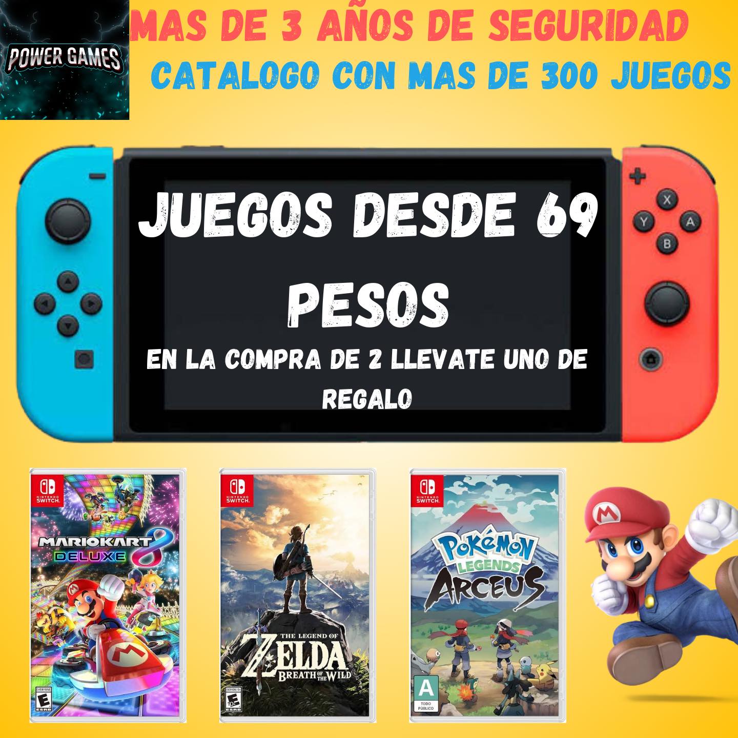FLASH GAMES-Juegos Digitales Facebook ad: Promoción Especial