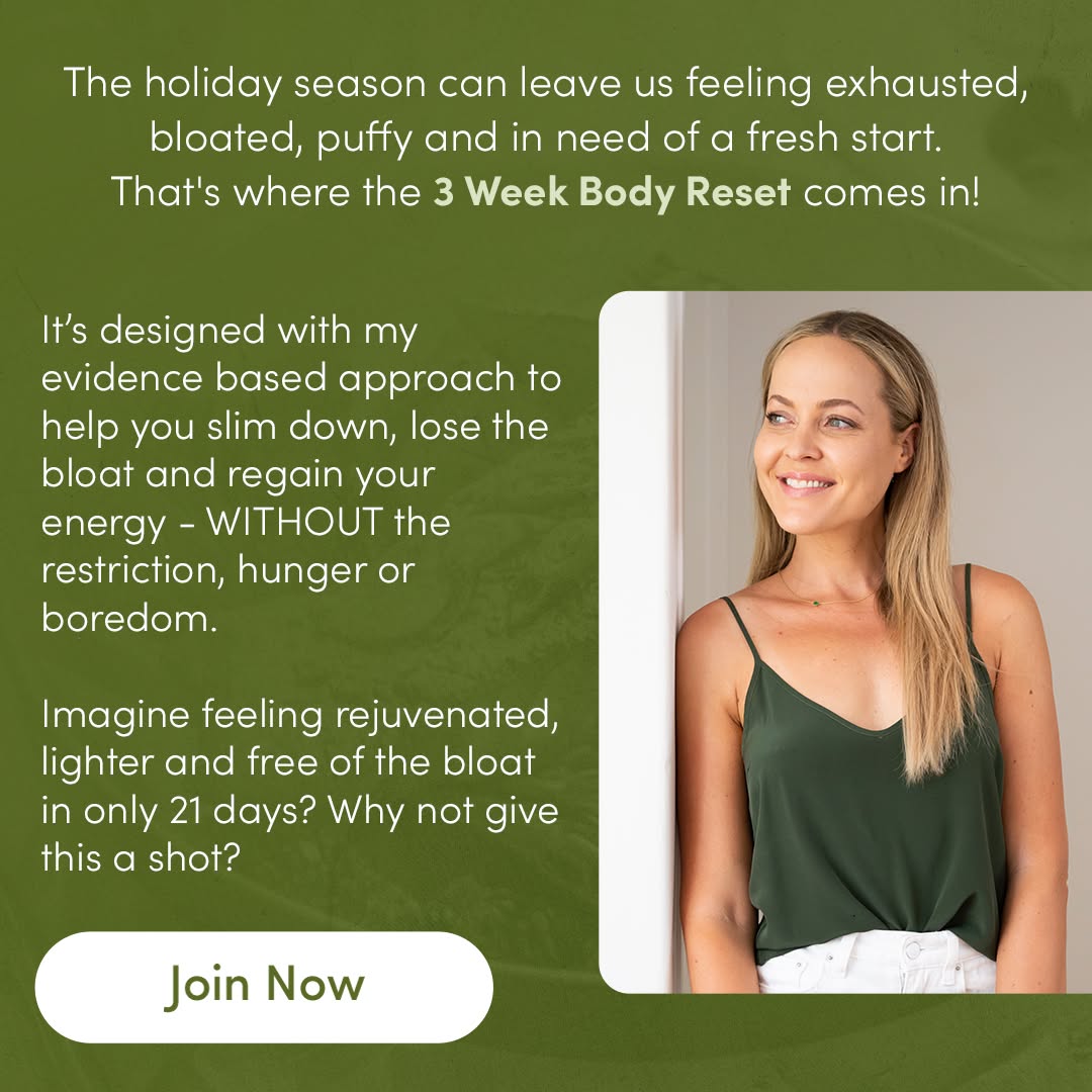 Health With Bec Facebook ad