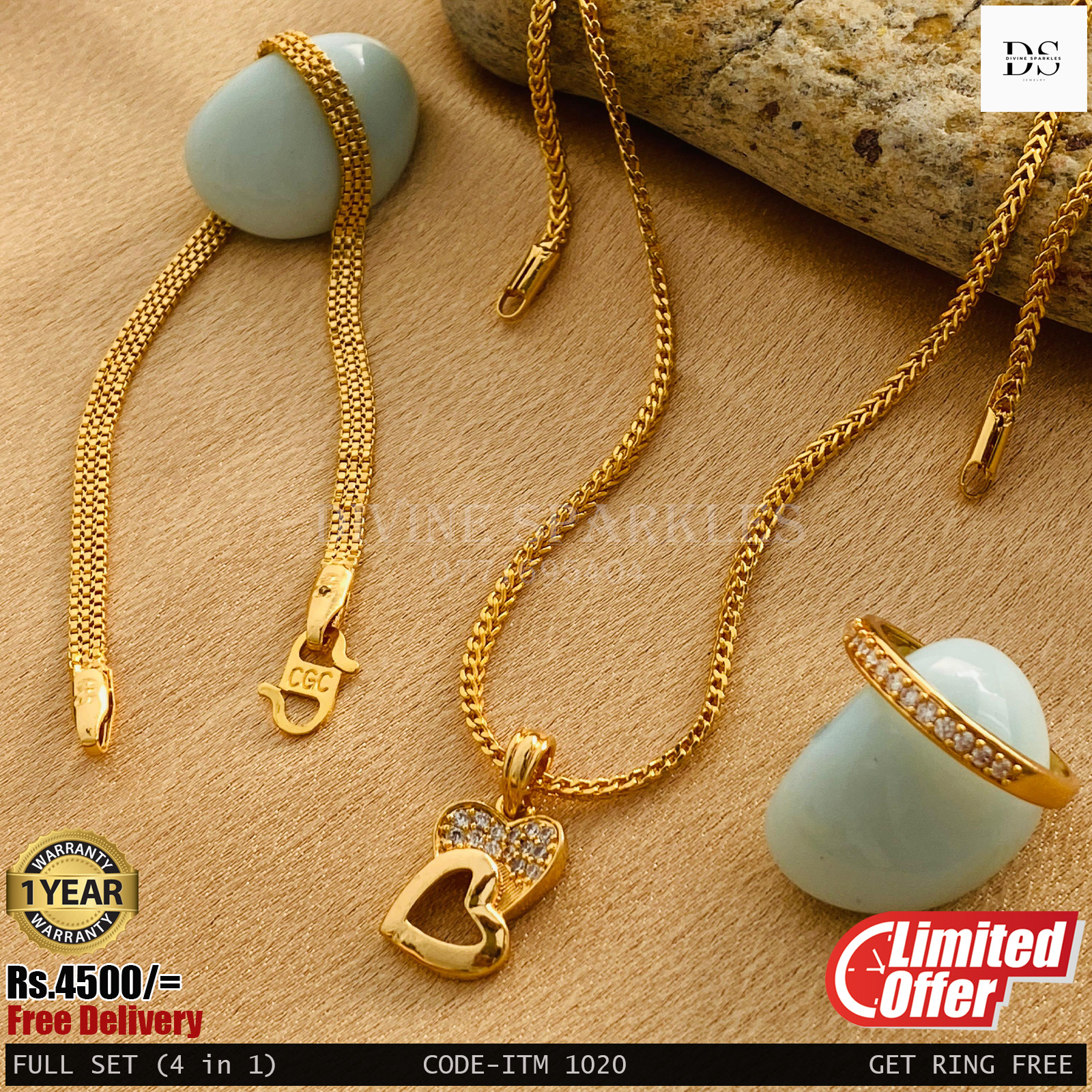 Divine Sparkles Facebook ad