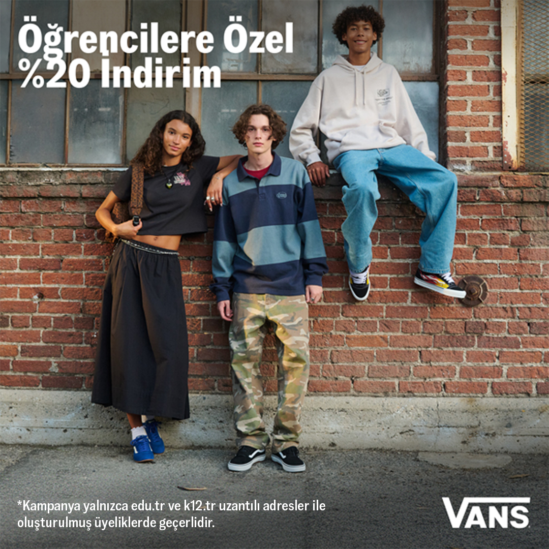 Vans Türkiye Facebook ad from Nov 13, 2025